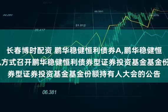 长春博时配资 鹏华稳健恒利债券A,鹏华稳健恒利债券C: 关于以通讯方式召开鹏华稳健恒利债券型证券投资基金基金份额持有人大会的公告