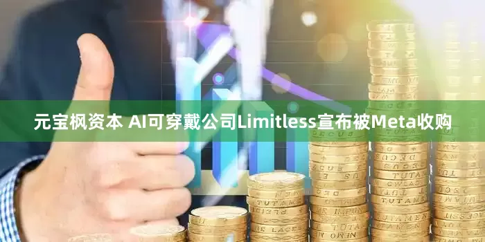 元宝枫资本 AI可穿戴公司Limitless宣布被Meta收购
