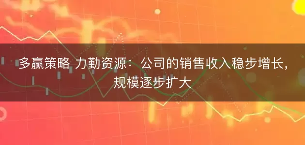 多赢策略 力勤资源：公司的销售收入稳步增长，规模逐步扩大
